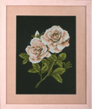 PN-0001180 (38011A) "Roses on Black (  )" Lanarte