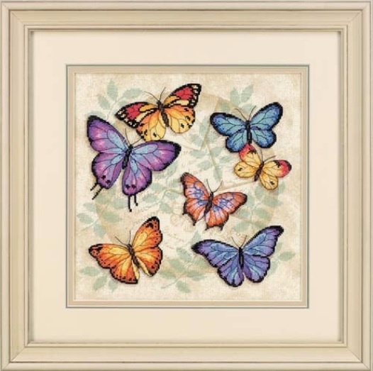 35145 "Butterfly Profusion (Обилие бабочек)" Dimensions