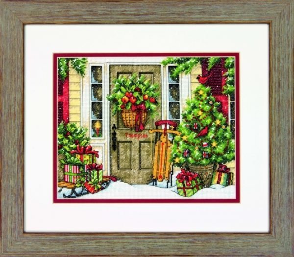 70-08961 "Home for the Holidays (Праздничный дом)" Dimensions