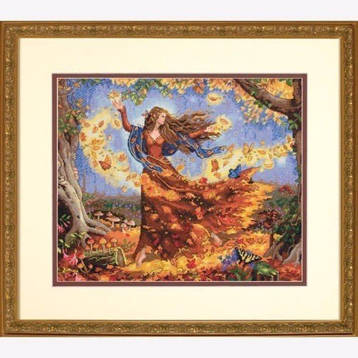 70-35262 "Fall Fairy (Фея осени)" Dimensions