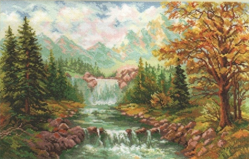 3-09 "Горный водопад" Алиса