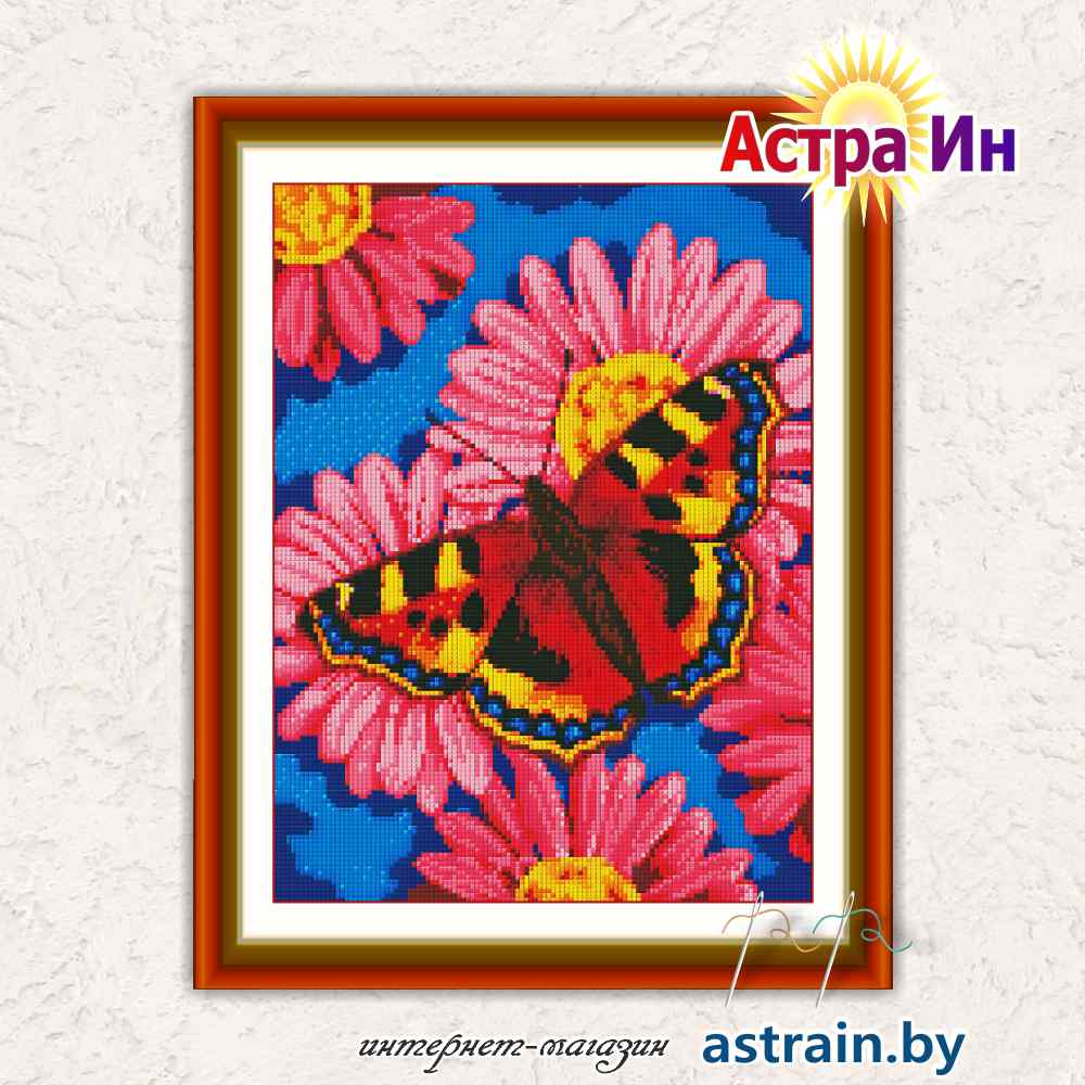 АЖ-1360 "Перламутровка" Алмазная живопись