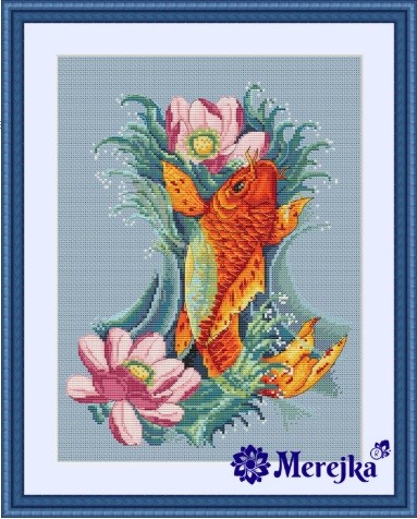 K-05 "Golden Koi(Золотой Кои)" Мережка