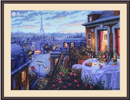 K-188 "Paris Evening deja vu (Вечернее Парижское Дежавю)" Мережка