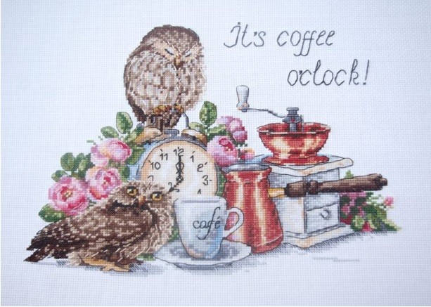 K-83 "It's coffee o'clock (Это кофе час)" Мережка