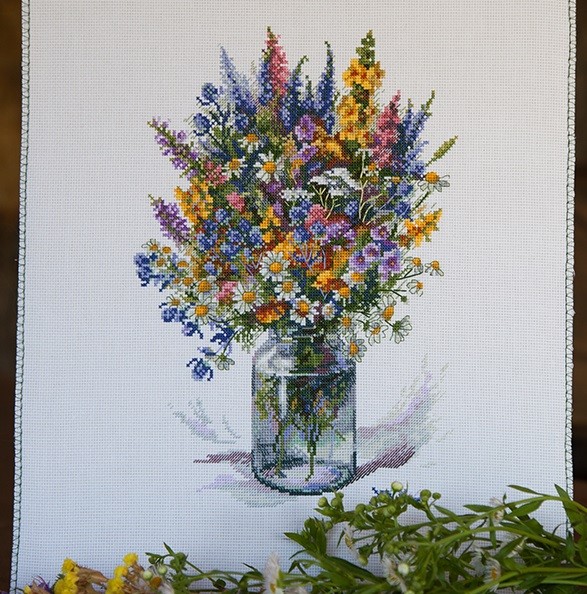 K-96 "The Thistle Bouquet (Букет чертополоха)" Мережка