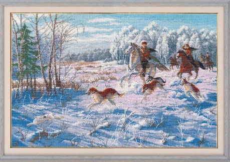 1258 "Зимняя охота" Овен