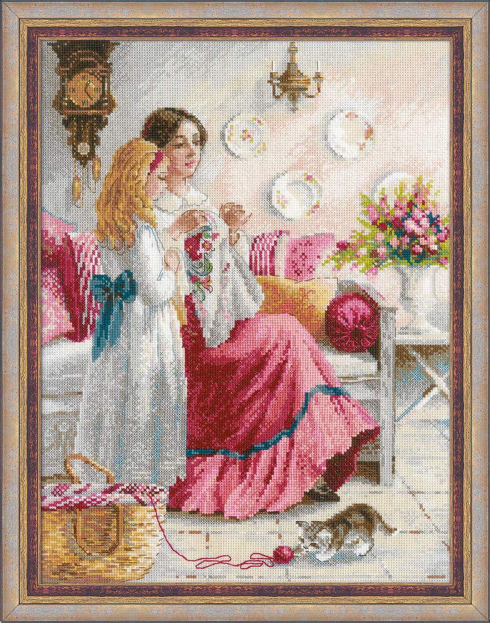 1789 "Уроки вышивки" Риолис