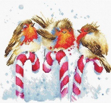 В1154 "Рождественские птицы" Лука-С