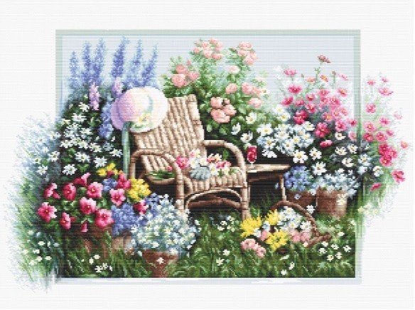 В2344 "Цветочный сад" Лука-С