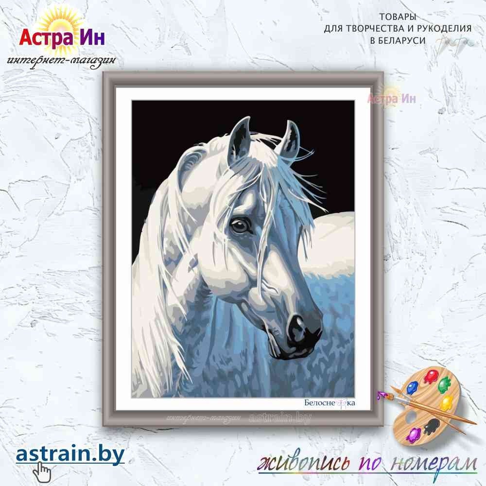 230-CE "Белая лошадь" Белоснежка (40х30 см, холст)