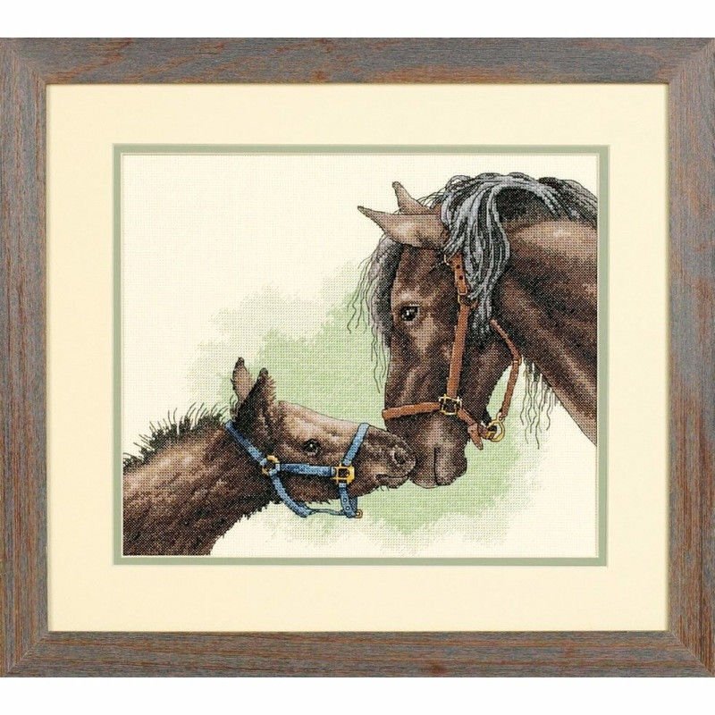 13722 "Mother and Colt (Лошадь и жеребёнок)" Dimensions