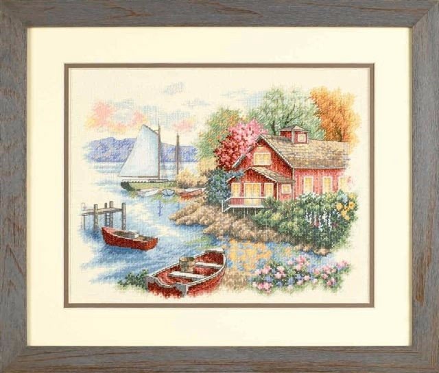 35230 "Peaceful Lake House (Спокойный дом у озера)" Dimensions