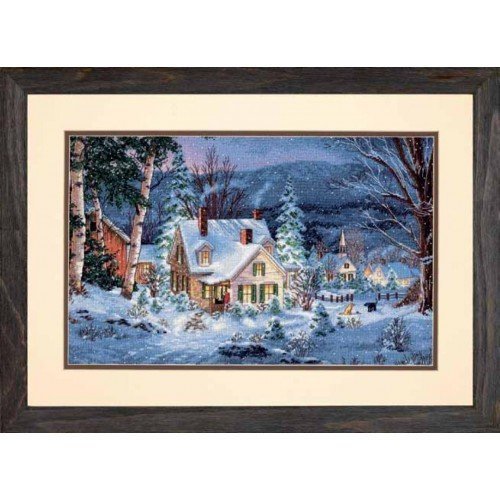 70-08862 "Winter's Hush (Зимняя тишина)" Dimensions