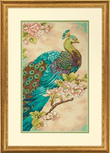 70-35293 "Indian Peacock (Индийский павлин)" Dimensions