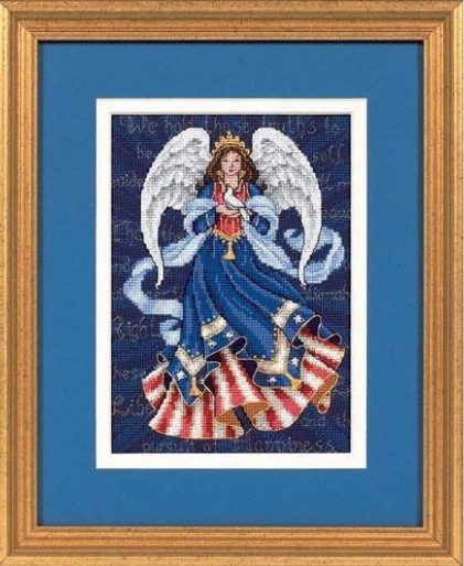 06911 "Patriotic Angel(Патриотический ангел)" Dimensions
