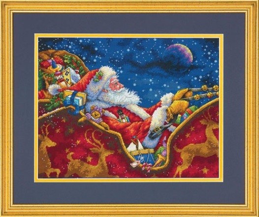 70-08934 "Santa’s Midnight Ride (Ночная Поездка Санты)" Dimensions
