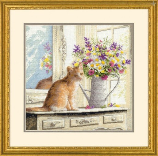 70-35359 "Kitten in the Window (Котенок в окне)" Dimensions