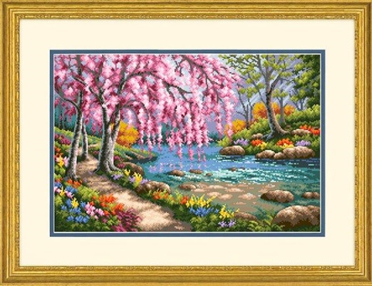 70-35374 "Cherry Blossom Creek (Вишня в цвету)" Dimensions