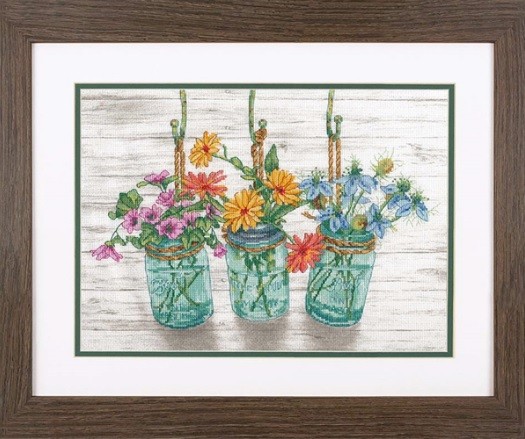 70-35378 "Flowering Jars (Цветущие банки)" Dimensions