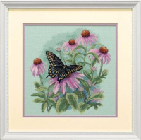 35249 "Butterfly and Daisies (Бабочка и ромашки)" Dimensions