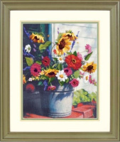 1534 "Ведерко цветов (Bucket of Flowers)" Dimensions