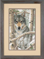 3228 "Зимний волк (Wintry Wolf)" Dimensions