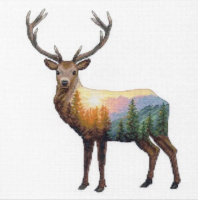 70-35387 "Олень (Deer scene)" Dimensions