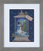 8987 "Snowman Lantern (Фонарь со снеговиком)" Dimensions