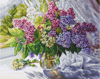 В7015 "Букет сирени" Лука-С