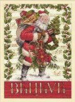 8980 "Believe in Santa (Верить в Санту)" Dimensions