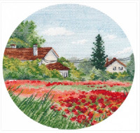 1287 "Миниатюра. Маки" Овен