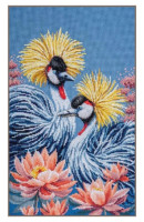 PN-0216165  "Чёрные венценосные журавли" Lanarte