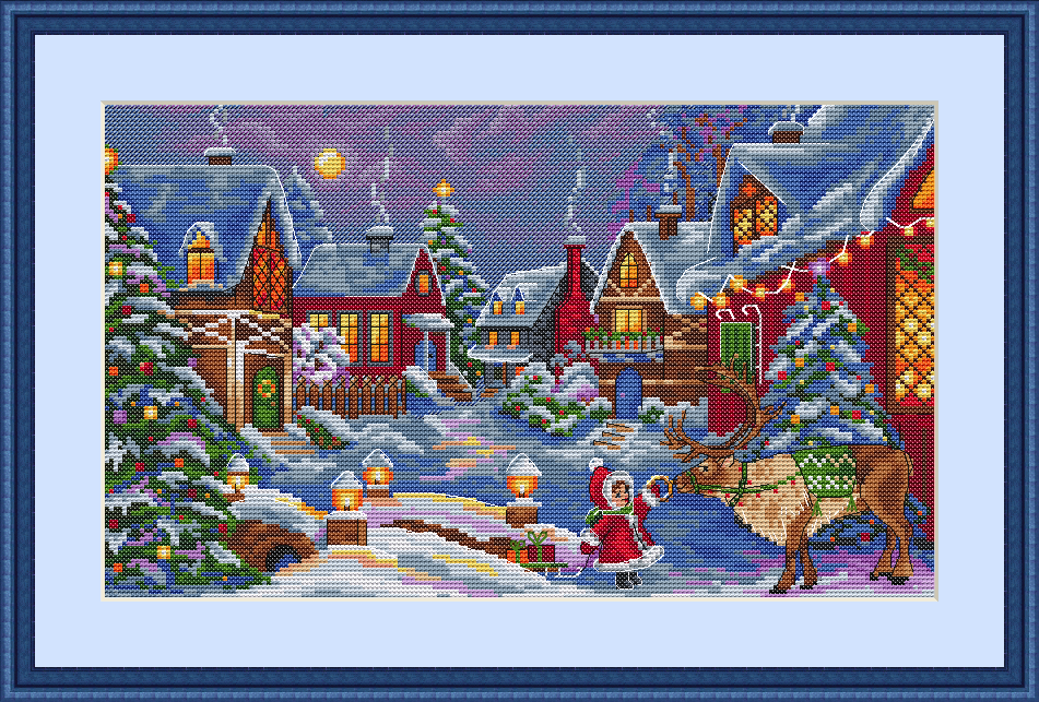 K-75 "The Christmas Guest (Рождественский гость)" Мережка