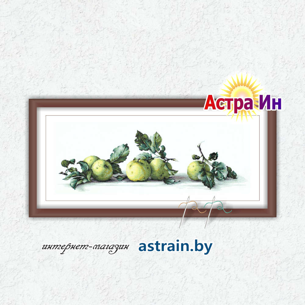 В2259 "Натюрморт с яблоками" Лука-С