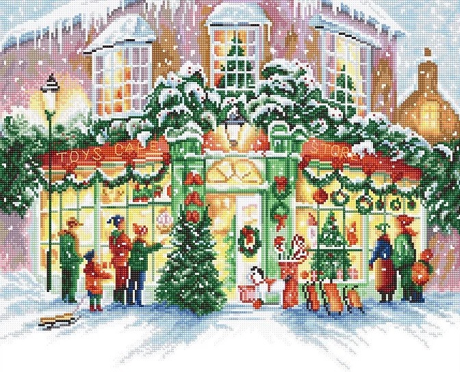 LETI-914 "Christmas Shop (Рождественский магазин)" Лука-С