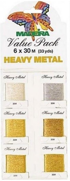 9701 "Набор ниток "Heavy Metal" Madeira Германия