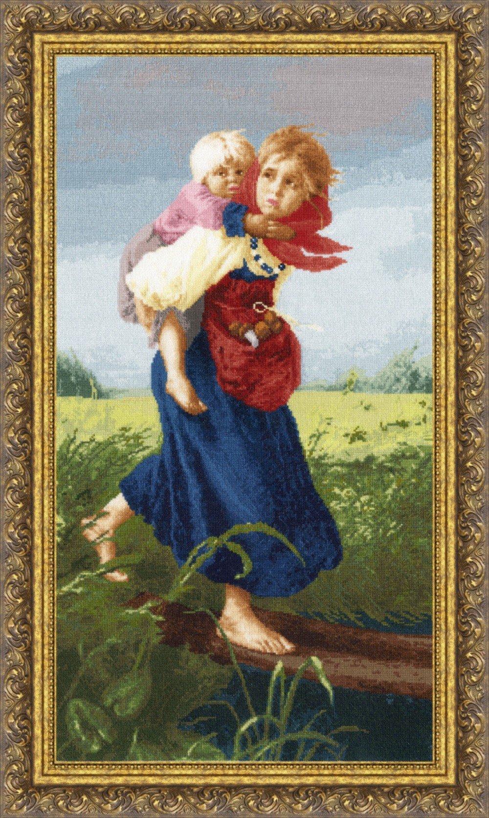 МК-033 "Дети, бегущие от грозы" Золотое Руно