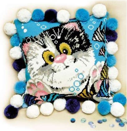 1100 Подушка "Котёнок" Риолис