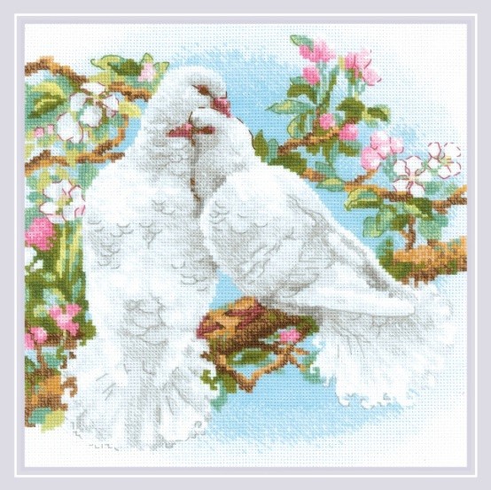 1856 "Белые голуби" Риолис