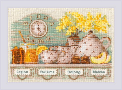 1873 "Tea Time (Время чая)" Риолис