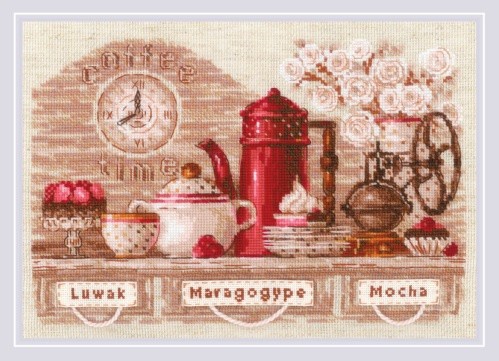 1874 "Coffee Time (Время кофе)" Риолис