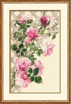 898 "Розовые розы" Риолис