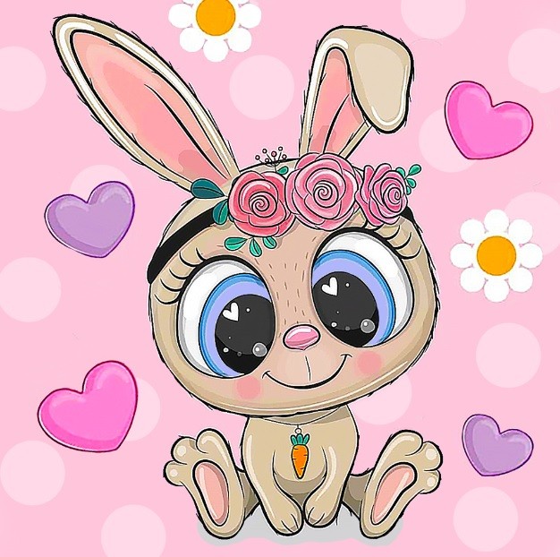 WD2533 "Little Rabbit (Маленький кролик)" Wizardi