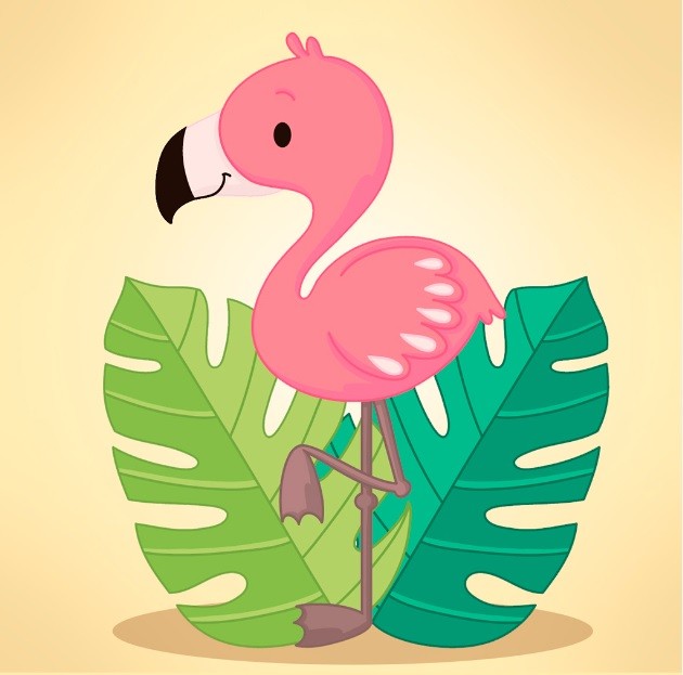 WD2537 "Flamingo (Фламинго)" Wizardi