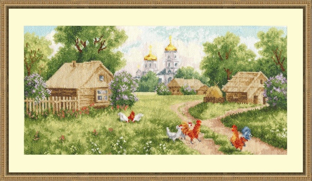 МД-009 "Утро в деревне" Золотое Руно