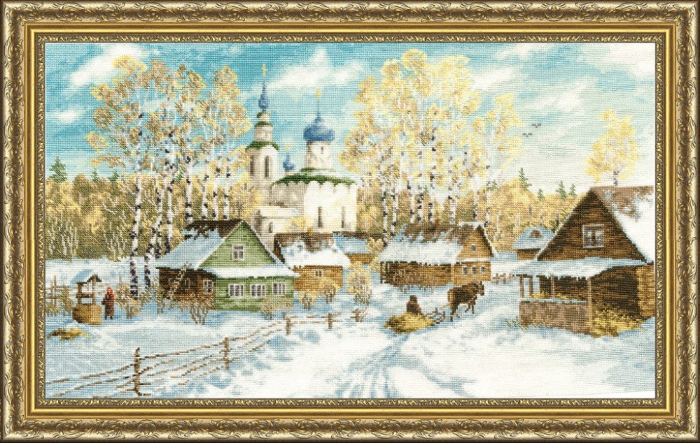МД-012 "Деревенская зима" Золотое Руно